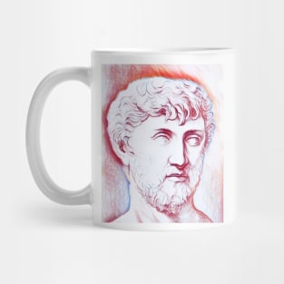 Lucretius Portrait | Lucretius Artwork | Line Art Mug